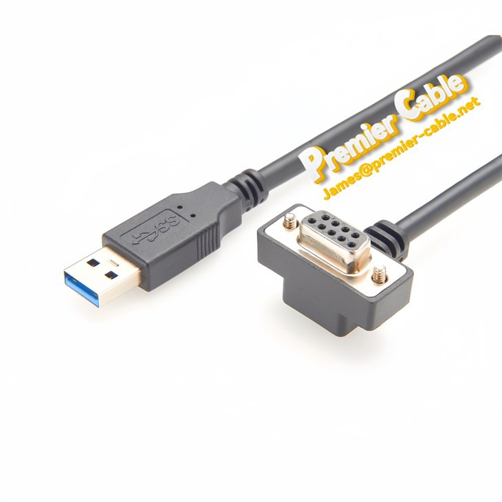 USB à profil bas à la puce FTDI de l'adaptateur de série RS232
