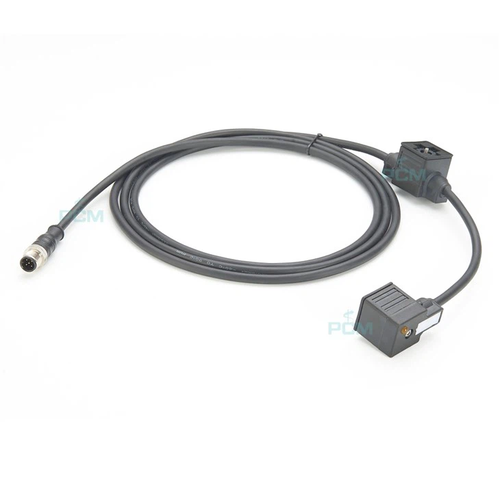 M12 à double convertisseur de bougie de l'électrovanne