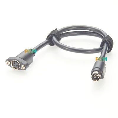 Téléphone RJ9 RJ 11 4 Câble de montage du panneau P4C